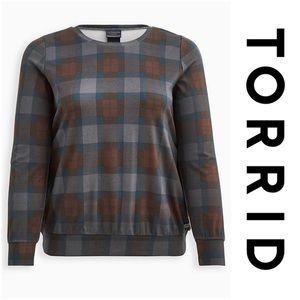 OUTLANDER PONTE TARTAN SWEATSHIRT